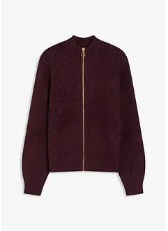 Vest met kabelpatroon, bonprix