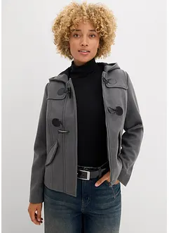 Houtje touwtje jas in wollen look, bonprix
