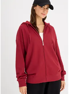 Lang sweatvest, bonprix