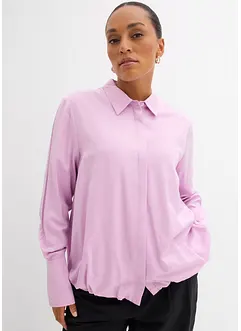 Satijnen blouse in een viscosemix, bonprix