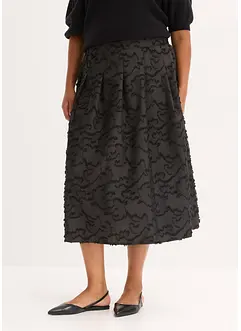 Midirok van gestructureerd materiaal, bonprix