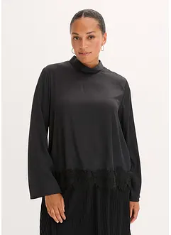 Blouse van soepel satijn, bonprix