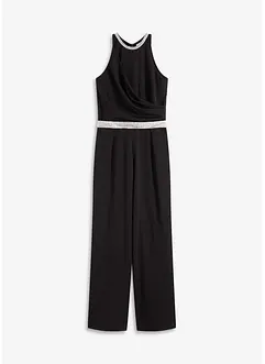 Jumpsuit van gestructureerde crèpe, bonprix