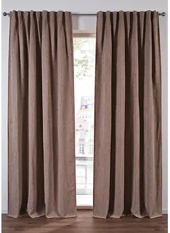 Verduisterend gordijn met structuur (1 stuk), bonprix