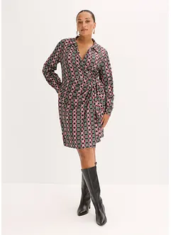 Wikkeljurk van gestructureerde jersey, bonprix