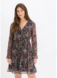 Jurk van mesh, bonprix