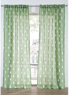 Gordijn van biologisch katoen (1 stuk), bonprix