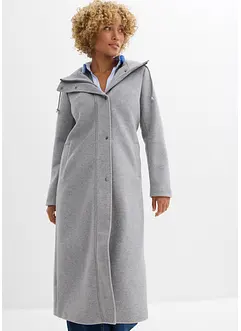 Lange jas in wollen look, maxilengte, bonprix