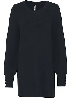 Lange trui met knopen, bonprix