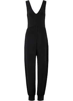 Jersey jumpsuit van een viscosemix, bonprix