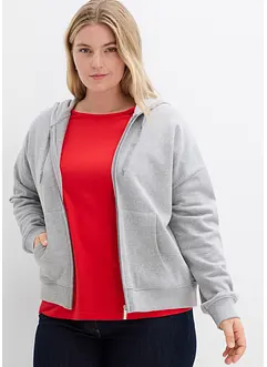 Sweatvest van zacht frotté, bonprix