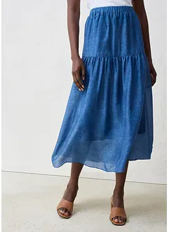 Maxirok met zijde, bonprix