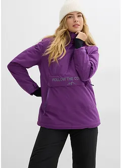 Outdoor jas met fleece voering, waterdicht, bonprix