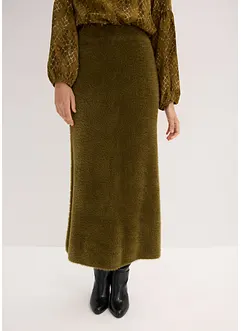 Gebreide rok van zachte verengaren, bonprix