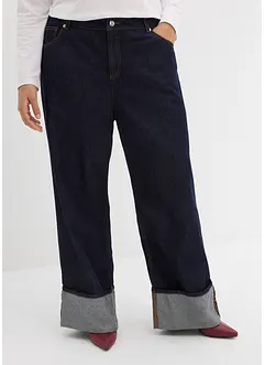 Baggy jeans mid waist, bonprix