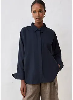 Blouse met zijde, bonprix