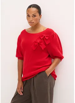 Trui met strikapplicatie, bonprix