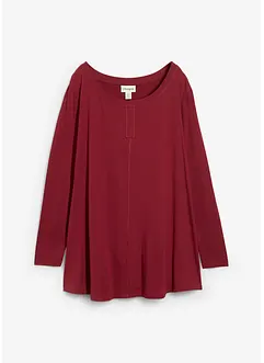 Longsleeve van een katoen/viscose-mengsel, bonprix