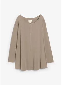 Longsleeve van een katoen/viscose-mengsel, bonprix