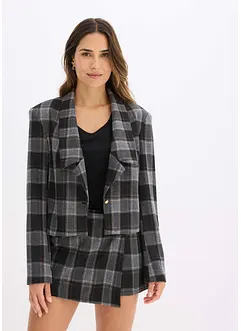 Korte blazer met sierknop, bonprix