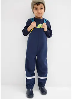Waterafstotende thermische softshell regenbroek met bretels, bonprix