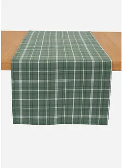 Tafelloper van biologisch katoen met een ruitmotief, bonprix