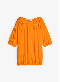 Shirt van biologisch katoen, korte mouw, bonprix