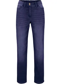 Straight jeans mid waist, thermo met comfortband, bonprix