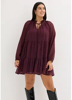 Tuniekjurk met glittereffect, bonprix