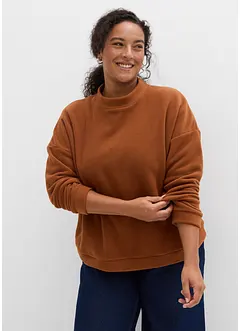 Fleece trui, bonprix