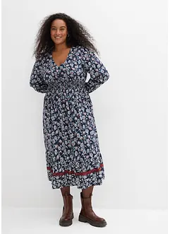 Maxi jurk van soepele viscose, bonprix