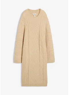 Gebreide midi jurk, bonprix