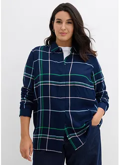 Lange blouse van soepele viscose, bonprix