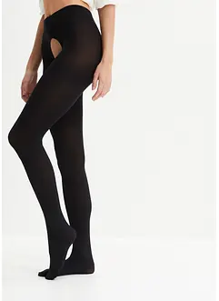 Panty-ouvert met gerecycled polyamide 80 den, bonprix