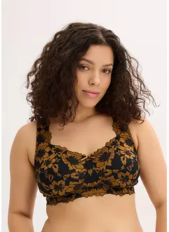 Steun bh zonder beugels met gewatteerde bandjes, bonprix