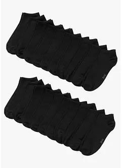 Sneakersokken met biologisch katoen (20 paar), bonprix