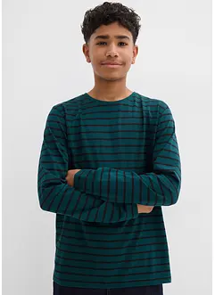 Longsleeve van biologisch katoen (set van 2), bonprix