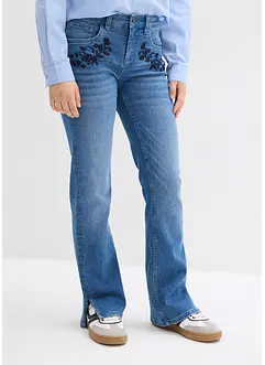 Bootcut jeans, mid waist, bonprix
