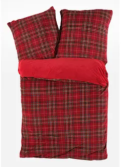 Dekbedovertrek  Cashmere Touch met ruitpatroon, bonprix