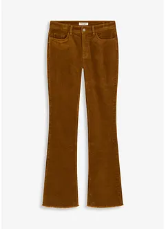 Flared broek van corduroy, bonprix