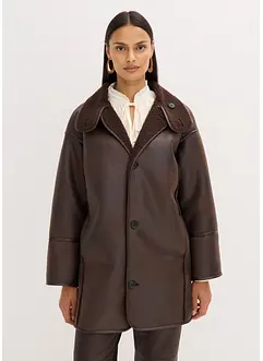 Imitatie lammy coat, bonprix