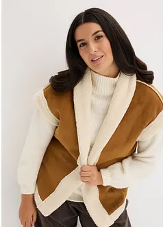 Imitatie lammy gilet, bonprix