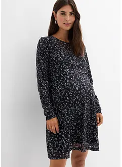 Zwangerschapsjurk/voedingsjurk met een mooi bloemmotief, bonprix