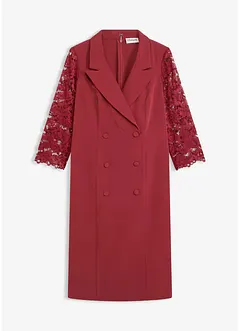 Blazerjurk met kanten mouwen, bonprix