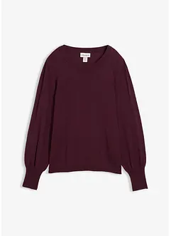 Trui met ballonmouwen, bonprix