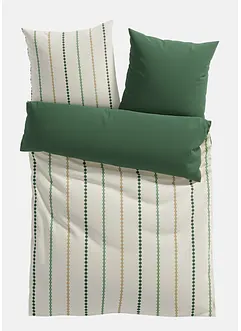 Dubbelzijdig dekbedovertrek met strepen, bonprix