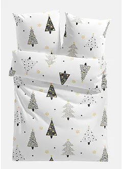 Dekbedovertrek met dennenbomen, bonprix