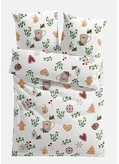 Dekbedovertrek met kerstkoekjes, bonprix