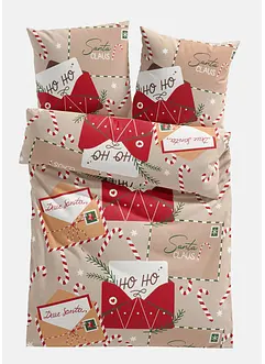 Dekbedovertrek met kerstmotief, bonprix