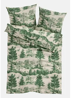 Dekbedovertrek met boslandschap, bonprix